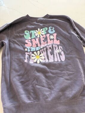 Living Fully by Mallory Ervin Graphic Sweatshirt